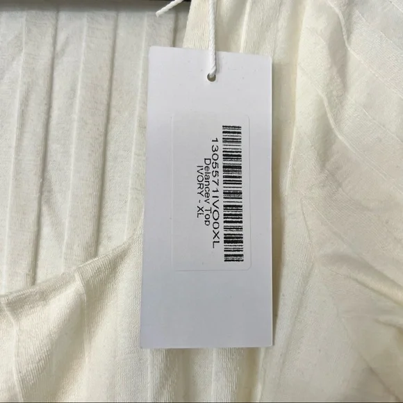 Reformation Ivory Delancey Top NWT - Picture 4 of 5